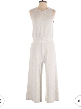 Danskin Women's Grey Jumpsuit Pant Suit Active Athletic XS NWOT